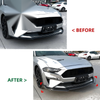 Ford Mustang MK6.5 Front Lower Spoiler Lip Splitter Kit (2018-2023)