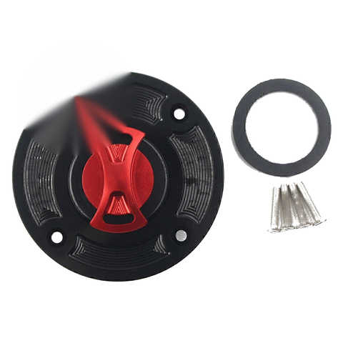 Suzuki TL1000S GS500 GSXR600 GSXR750 GSXR1000 Red Fuel Gas Tank Cap Cover