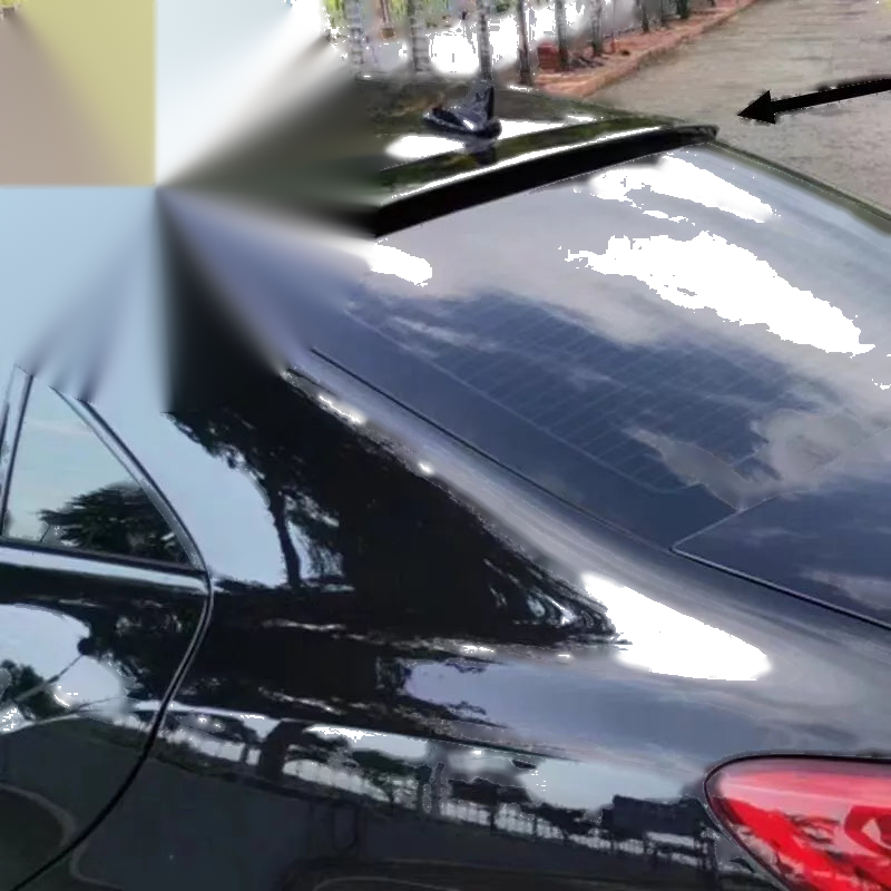 Mercedes-Benz CLS Class Rear Roof Spoiler Wing Unpainted (2012-2017)