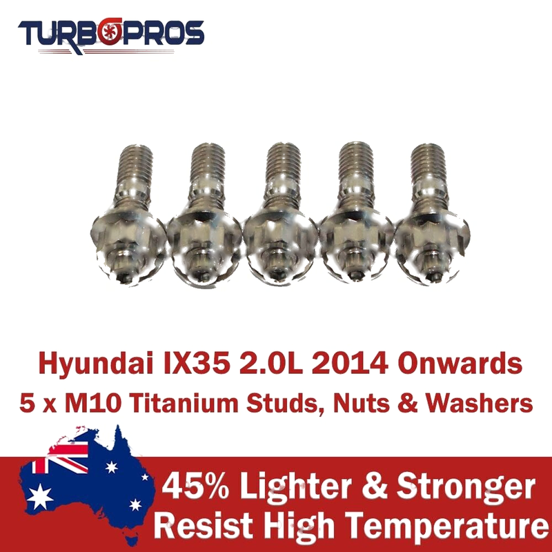 Hyundai IX35 2.0L 2014 Onwards Titanium Turbo Charger Stud Kit