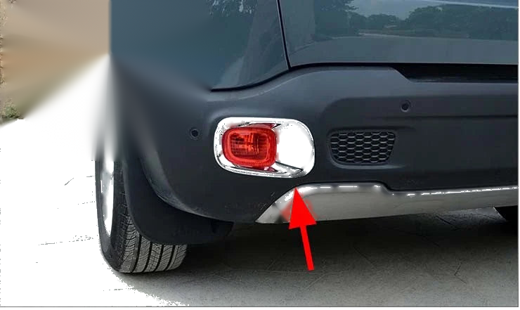 2015-2018 Jeep Renegade Rear Fog Light Cover Trim (2015-2018)