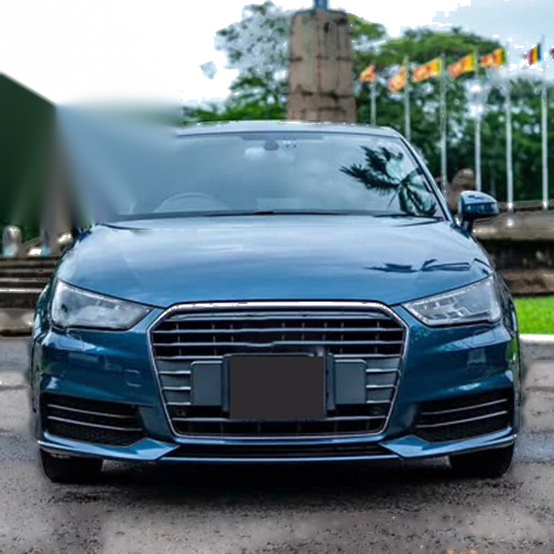 Audi A1 8X Front Bumper Fog Light Covers (2015-2018)