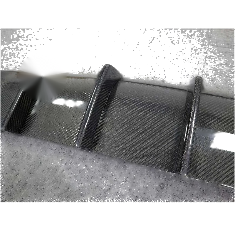 Lexus IS 2017-2018 Carbon Fiber Rear Diffuser Bumper Lip
