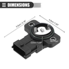 Hyundai I10 1st Gen Throttle Position Sensor (2007-2013)