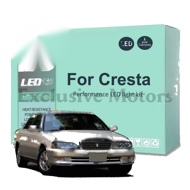 Toyota Cresta LED Interior Light Bulb Accessories (1984-2001)