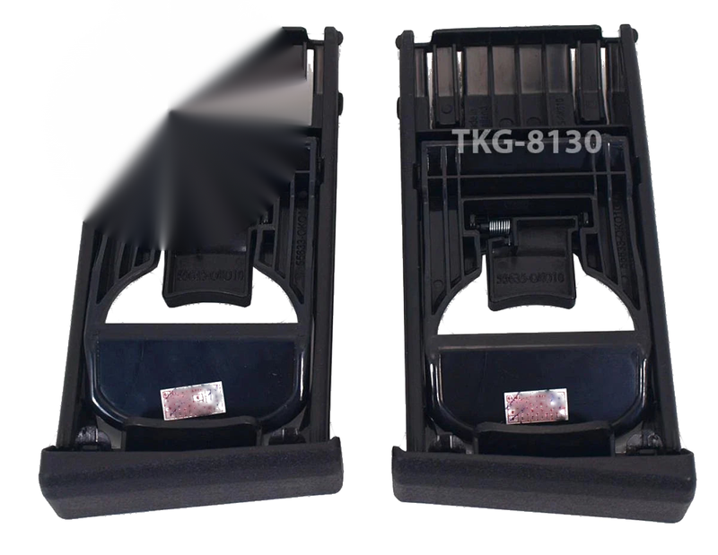 Toyota Hilux MK6 MK7 2 x Black Dash Cup Holders (2005-2015)
