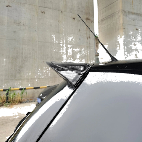 VW Golf 5 GTI R32 Carbon Look Rear Boot Spoiler Lip (2003-2009)