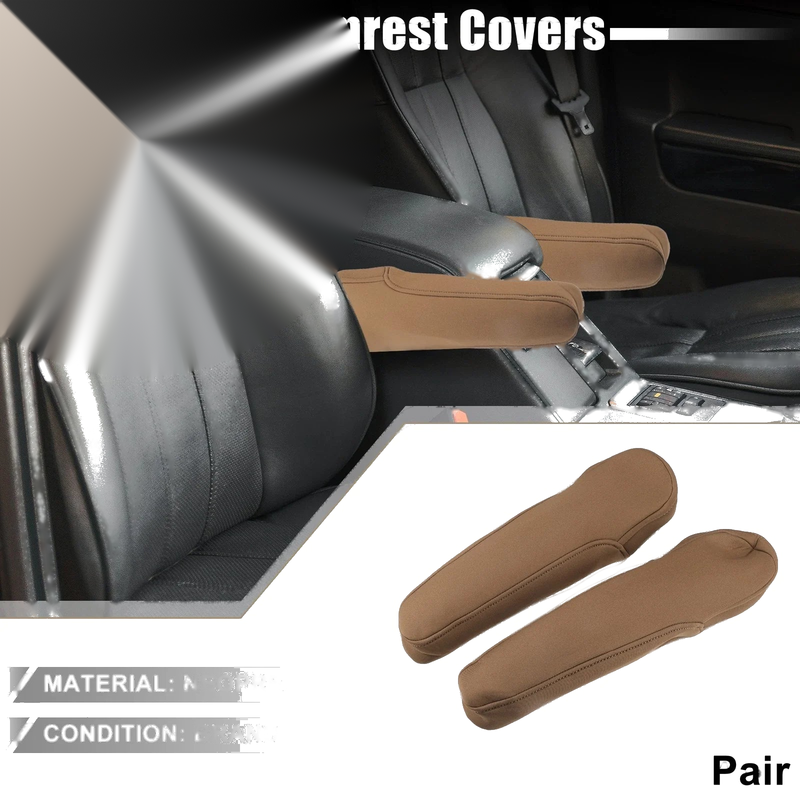 Honda Odyssey Car Armrest Covers (Brown)