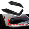 Ford Mustang 2024+ 100% Dry Carbon Fiber Front Lower Side Grille Inserts