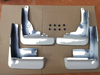 2020-2023 Toyota Corolla Sedan Pearl White Mud Flaps (2020-2023)