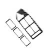 BMW 5 Series Carbon Fiber Black Window Lift Switch Button Cover Trim (1996-2003)