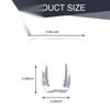 Chrysler Jeep Cherokee 50PCS Bumper Grille Retainer Clips (2014-2023)