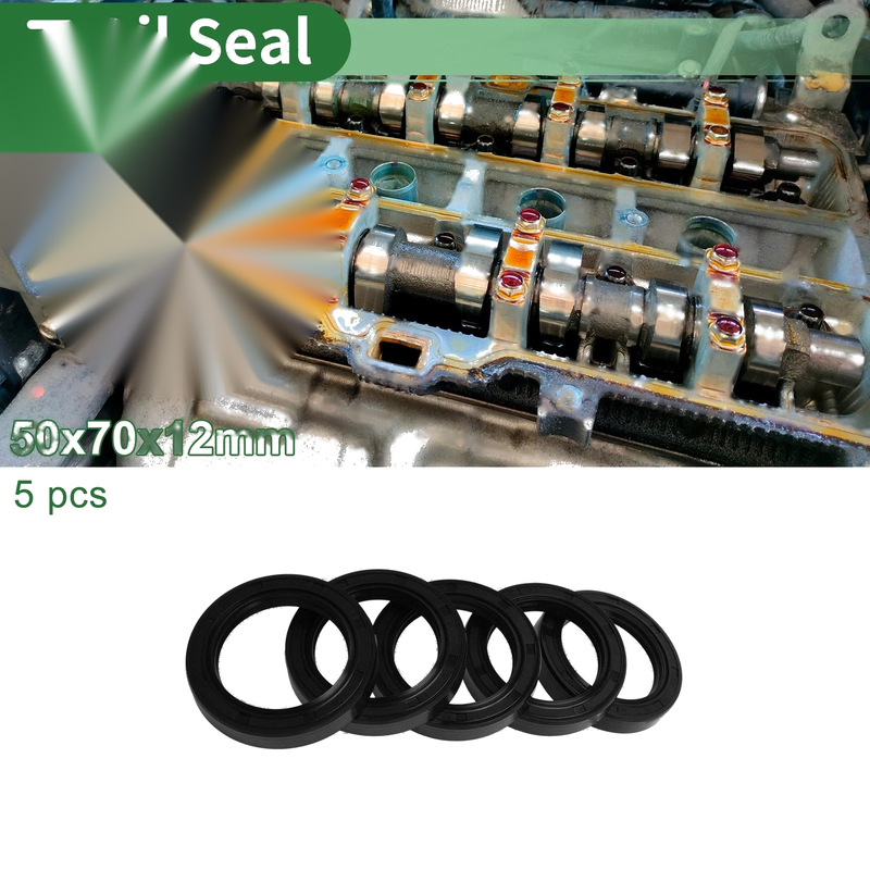 Vehicle Oil Seal / 50x70x12mm / Rotary Shaft Seal NBR Rubber