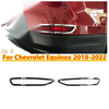 Chevrolet Equinox Chrome Tail Fog Light Frame Cover Trim (2018–2022)