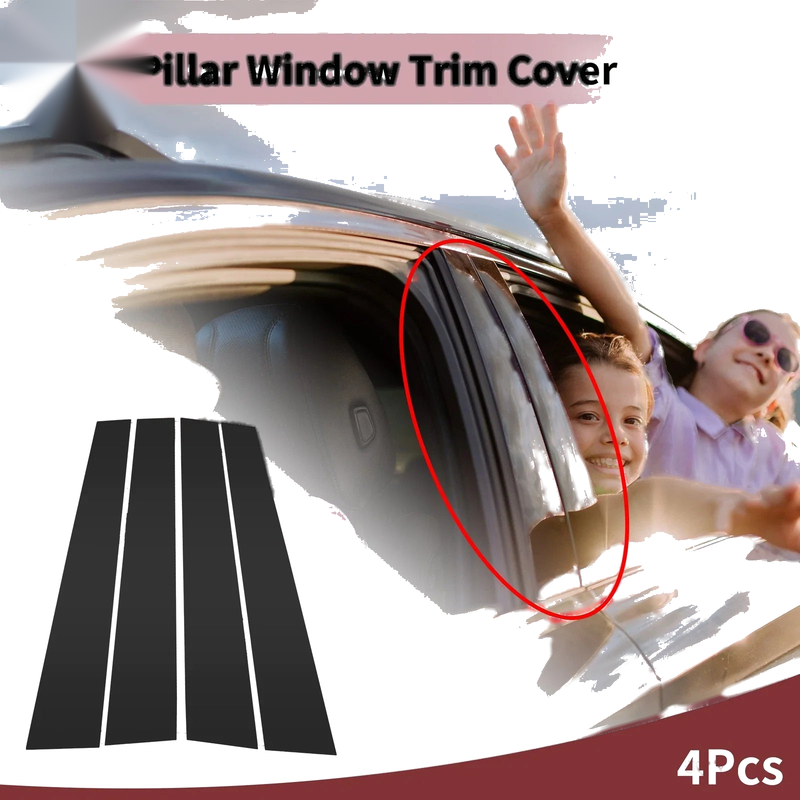 Toyota Tundra 2 x Door Pillar Window Trim (2000–2006)