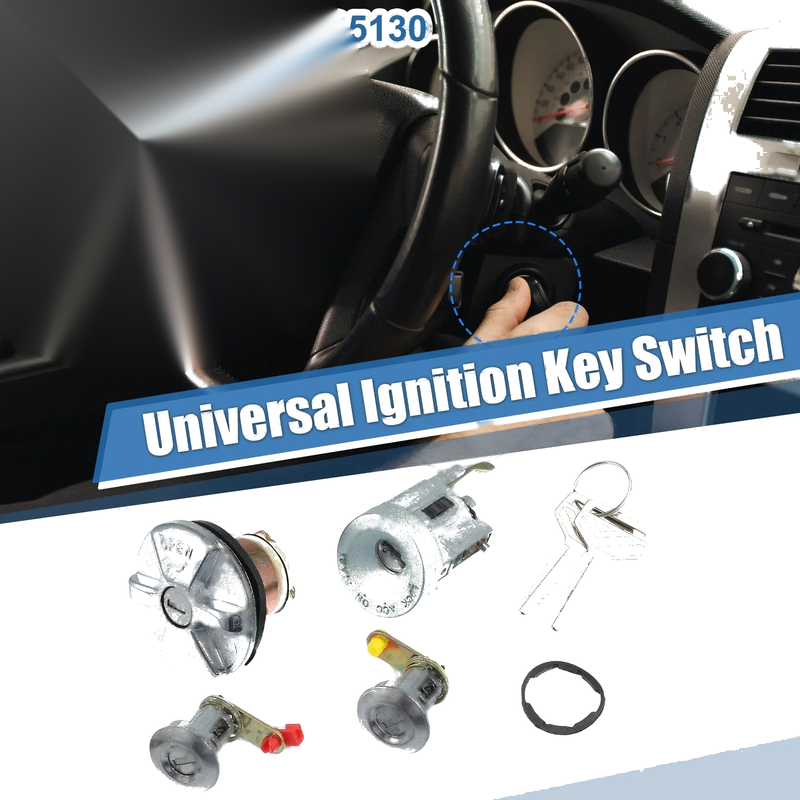 Toyota Pickup Ignition Switch Cylinder Set with Keys (1989-1995)