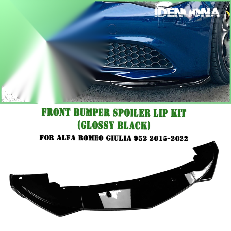Alfa Romeo Giulia 2015-2024 Front Spoiler Lip Splitter (2015-2024)