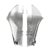Harley Dyna Touring Softail Chrome Non-Slip Front Floorboards