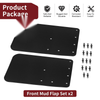 Kawasaki Teryx KRX 1000 Special Edition Front Mud Flap Set (2020–2024)