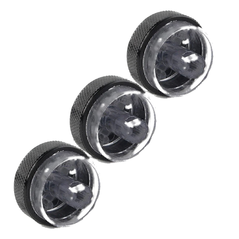 Ford Focus MK2 MK3 Mondeo C-Max 3 x Air Conditioner Switch Knob
