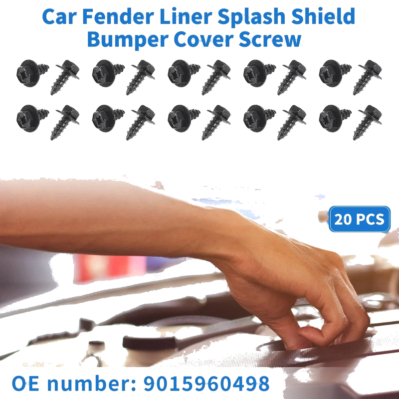 Scion XD 20 Pcs Screws Fender Liner Splash Shield Bumper Cover (2008–2014)