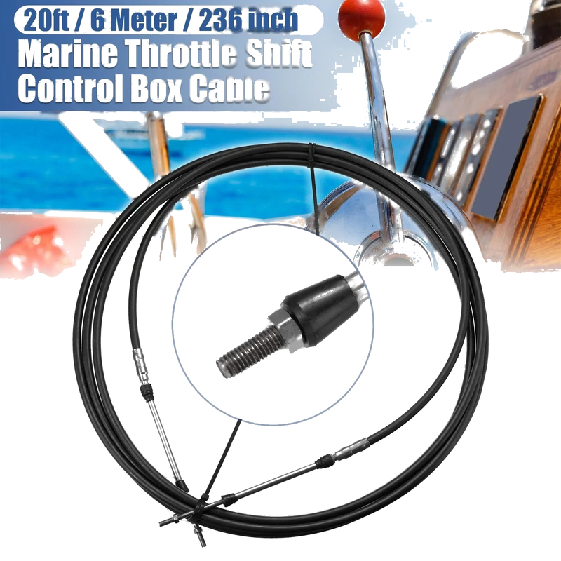 Yamaha Black Remote Control Box Cable 1 x 20ft 236Inch