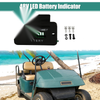 EZGO / Yamaha / Club Car 48V LED Battery Gauge Meter Fuel Meter