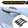 Toyota Tacoma without Keypad 4pcs Exterior Door Handle Cover (2016–2023)