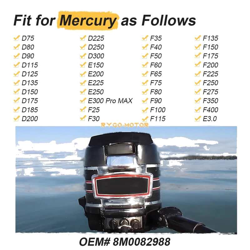 Mercury D75 D300 E150 E200 E250 E300 Position Sensor 150 HP EFI 3.0L