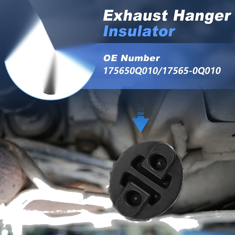 Toyota Aygo 3 x Exhaust Pipe Rubber Bracket Hanger (2005-2014)