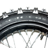 PIT Bigfoot Dirt Bike 12mm Axle 14" Rear Wheel Rim Tire