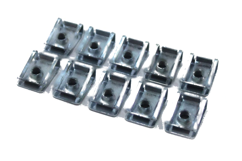 Motorcycle Fairing Clips 10 x Helmet