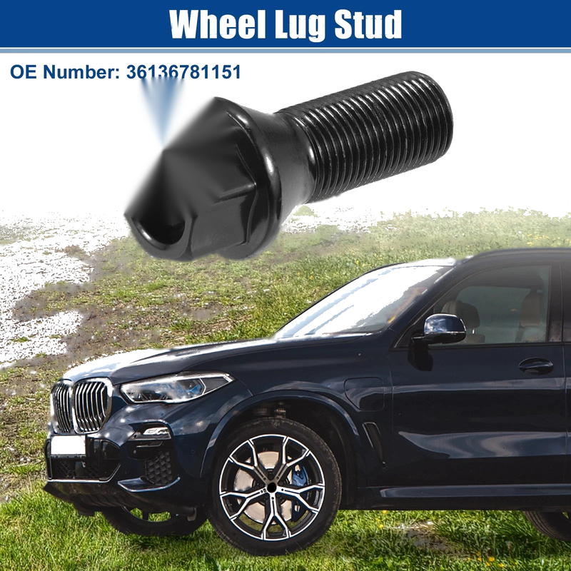 BMW E46 325 E90 10 x M14x1.25 Wheel Lug Bolts