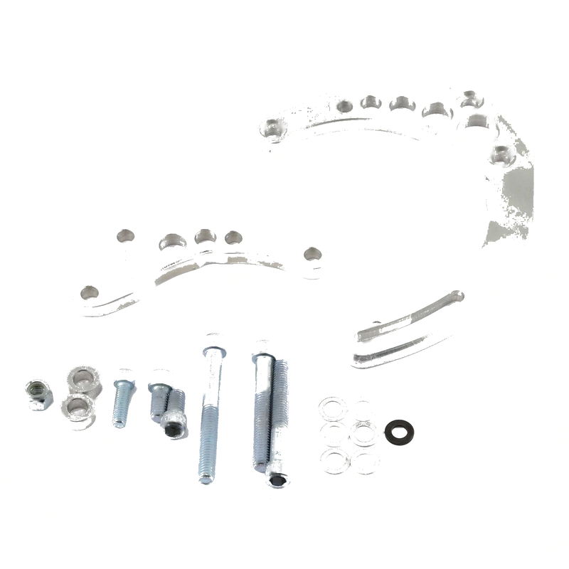 Chevy SBC Camel Hump Fuelie Long Pump Billet Alternator Bracket (1969-1986)