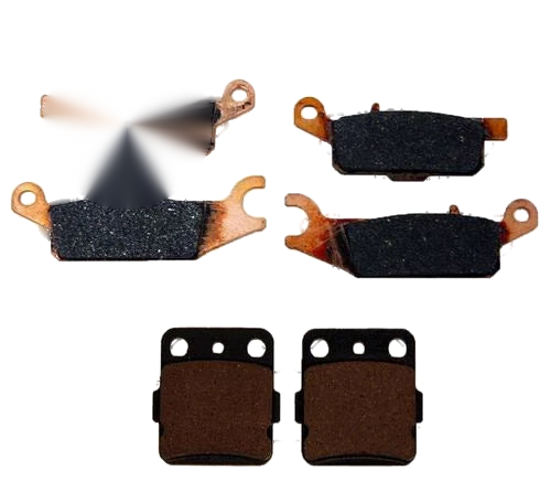 Yamaha Raptor 250 Front & Rear Semi-Metallic Brake Pads (2008–2013)