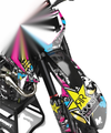 KTM SXF Decals Stickers Custom Graphic Kit RUSH Style (2016-2017)