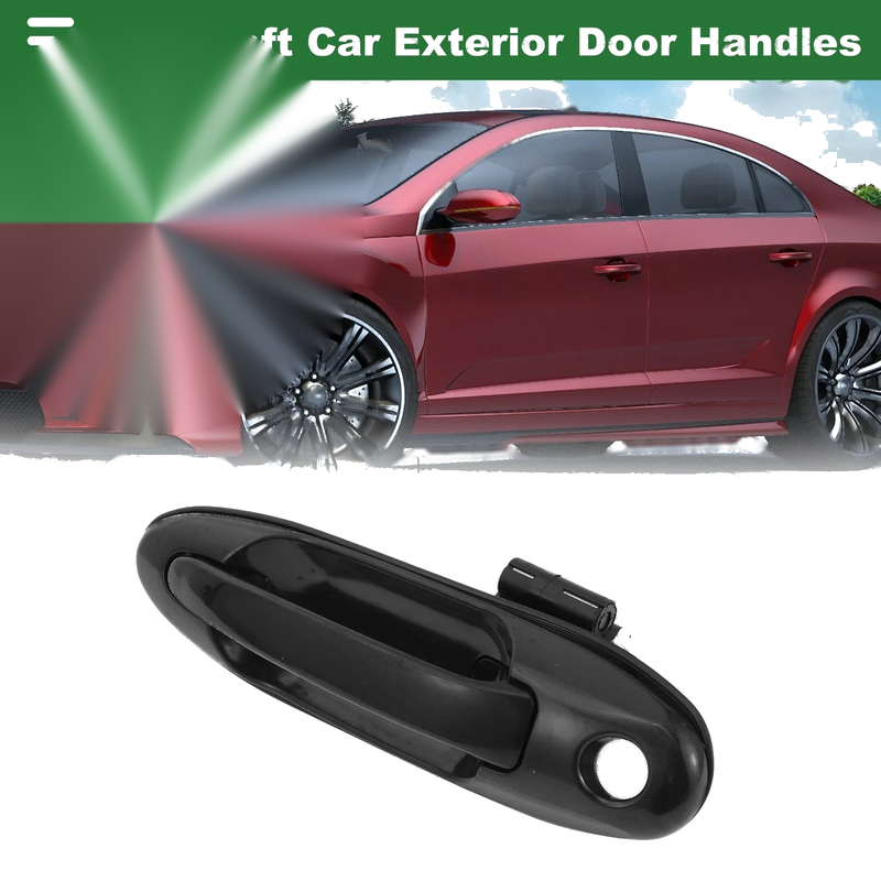 Toyota Land Cruiser Black Front Left Exterior Door Handle (2008-2021)