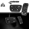 Toyota Camry (2012-2017) Black Car Brake Gas Accelerator Pedal Covers