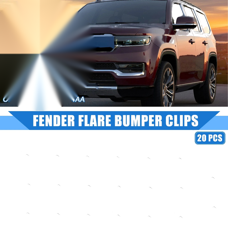 Chrysler Pacifica 20 x Fender Flare Bumper Clip (2017-2020)