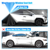 Honda CR-V 4pcs Weatherstrip Window Trim Seal (2012-2016)