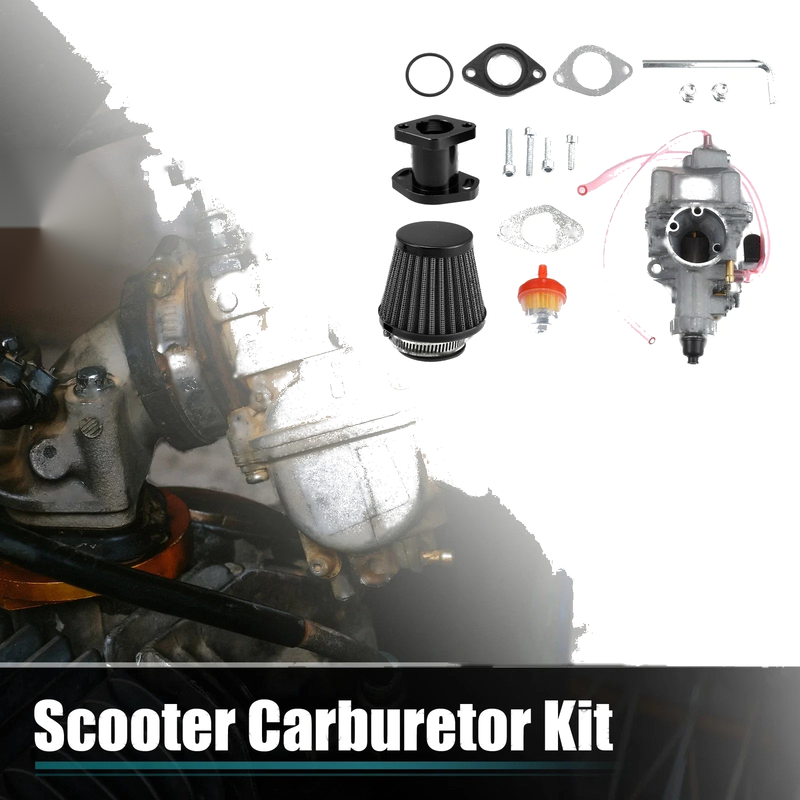 6.5HP / 7HP 212cc Engine Iron Steel Rubber 1 Set Motorcycle Carburetor