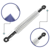 BMW 528i Rear Trunk Lift Supports Struts Gas Spring (2008 - 2010)