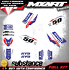 Yamaha TTR 50 FORCE STYLE Decals Custom Graphics Full Kit