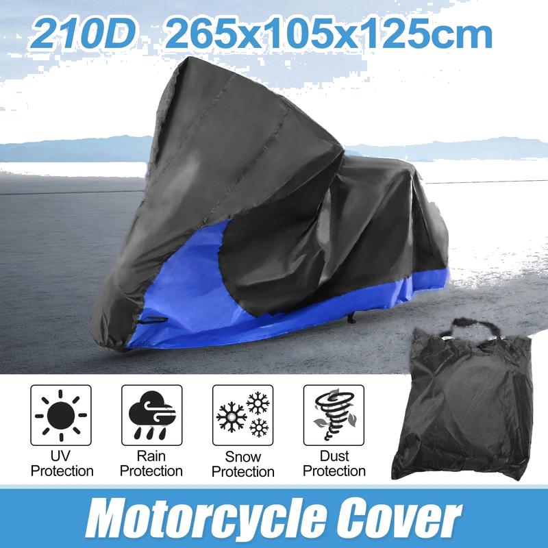 Harley Street Road Glide FLHX FLTR Touring 2x 2-in-1 Motorcycle Cover