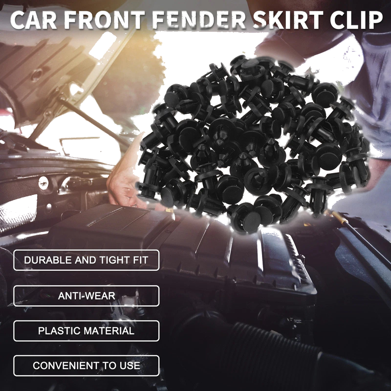Honda CR-V 1997-2020 & CR-Z 2011-2016, 50 Pcs Front Fender Skirt Clips