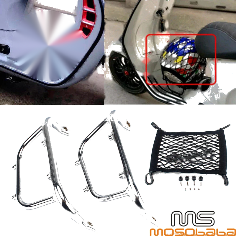 Vespa Sprint 150 Luggage Holder Front Footboard Carrier Rack (2013-2021)