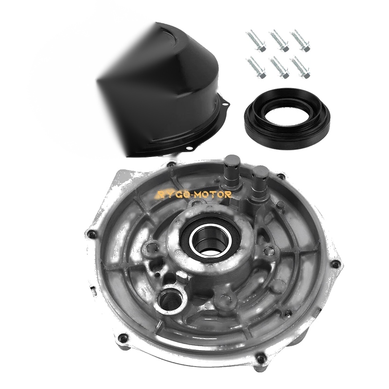 Honda TRX400FA / FGA Rancher Rear Drum Hub Plate Cover Shoes (2004–2007)