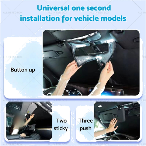 Toyota Hilux (2015-2024) UV Protection 6 Layer Thick WindScreen Sun Shade