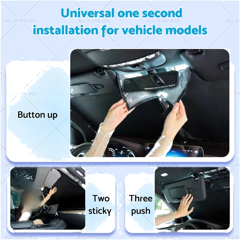 Toyota Hilux (2015-2024) UV Protection 6 Layer Thick WindScreen Sun Shade