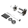 Harley Touring Electra Glide Single Disc Front Wheel Hubs (1997-2008)
